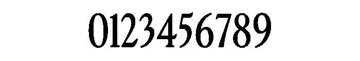 Terrain CondensedMedium Font OTHER CHARS