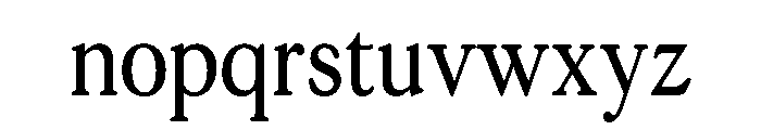 Terrain CondensedMedium Font LOWERCASE