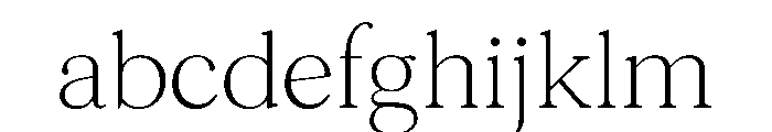 Terrain Light FONT