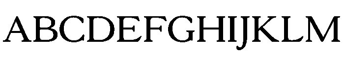 Terrain Medium Font UPPERCASE