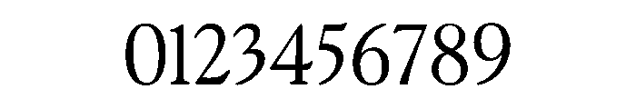Terrain Regular Font OTHER CHARS