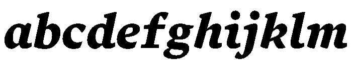 Terza Author Extrabold Italic FONT