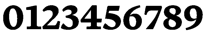 Terza Author Extrabold Font OTHER CHARS