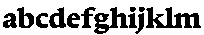 Terza Display Extrabold FONT