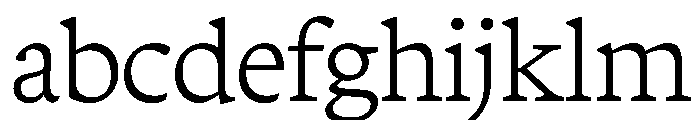 Terza Display Light FONT