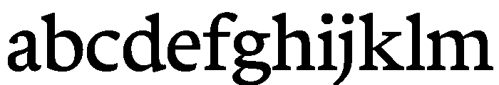 Terza Display Regular FONT