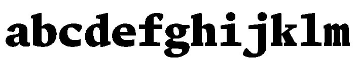 Terza Editor Extrabold FONT