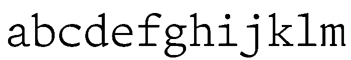 Terza Editor Light FONT