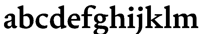 Terza Reader Medium FONT