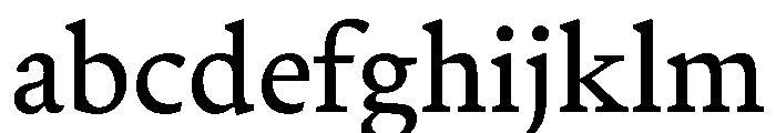 Terza Reader Regular FONT