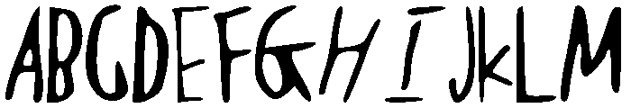 TestType 01 Font UPPERCASE