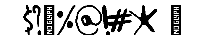 TestType 03 Font OTHER CHARS