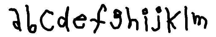 TestType LeftHand FONT