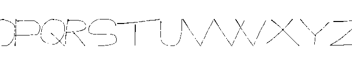 TestType SketchBook Font UPPERCASE