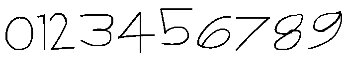 TestType Trackpad Font OTHER CHARS