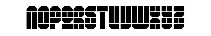 Texel HorizontalRegular Font UPPERCASE