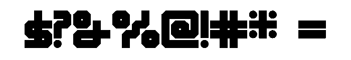 Texel SolidRegular Font OTHER CHARS