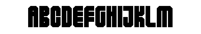 Texel SolidRegular Font UPPERCASE
