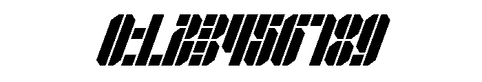 Texel VerticalItalic Font OTHER CHARS