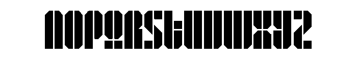 Texel VerticalRegular Font LOWERCASE