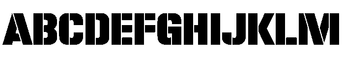 Texpo Regular Font UPPERCASE