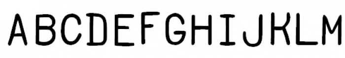 Telegraph Clean Font LOWERCASE