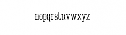 Teaberry Regular Font LOWERCASE