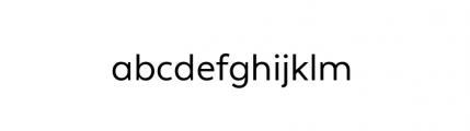 Texta Alt Alt Regular Font LOWERCASE