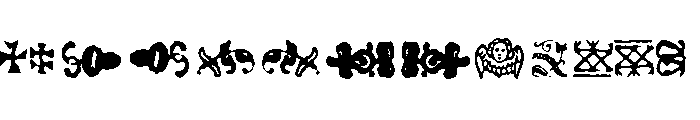 Telegdi Dings Font UPPERCASE