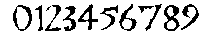 Telegdi Regular Font OTHER CHARS