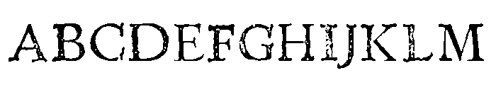 Telegdi Regular Font UPPERCASE