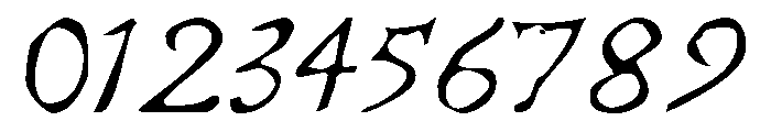 Telegdi Script Font OTHER CHARS