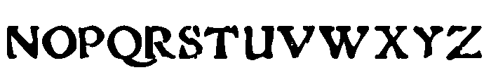 Telegdi Small Caps Bold Font LOWERCASE
