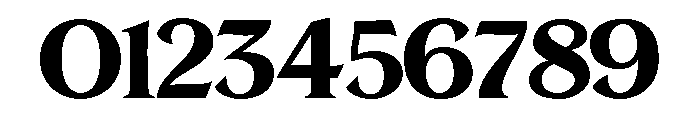 Telegraph Bold Font OTHER CHARS