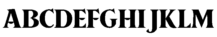 Telegraph Bold Font UPPERCASE