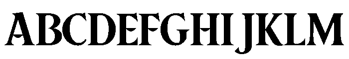 Telegraph Regular Font UPPERCASE