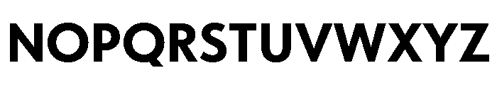 Tempo Bold Font UPPERCASE