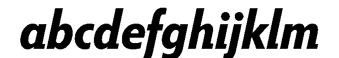 Tempo Condensed Bold Italic FONT