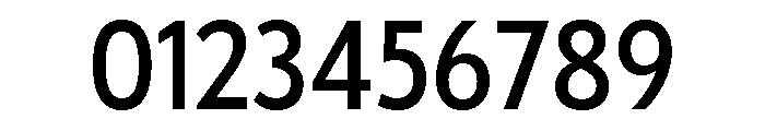 Tempo Condensed Medium Font OTHER CHARS