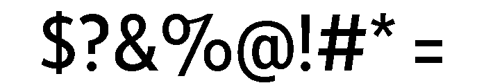 Tempo Condensed Medium Font OTHER CHARS