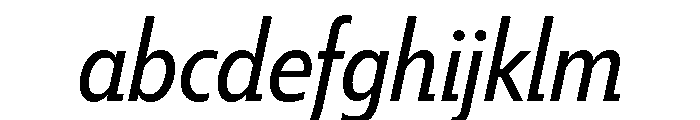 Tempo Condensed Regular Italic FONT