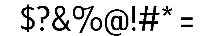 Tempo Condensed Regular Font OTHER CHARS
