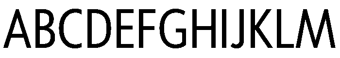 Tempo Condensed Regular Font UPPERCASE