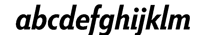 Tempo Condensed Semi Bold Italic FONT