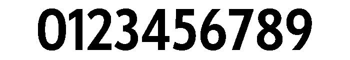 Tempo Condensed Semi Bold Font OTHER CHARS