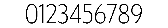 Tempo Condensed Semi Light Font OTHER CHARS