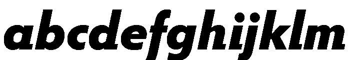 Tempo Extra Bold Italic FONT