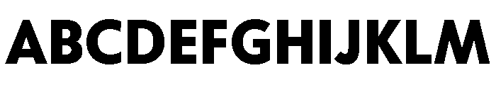 Tempo Extra Bold Font UPPERCASE