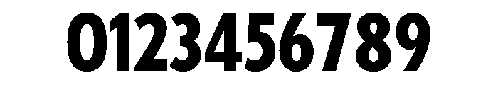 Tempo Extra Condensed Extra Bold Font OTHER CHARS