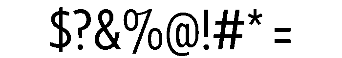 Tempo Extra Condensed Regular Font OTHER CHARS